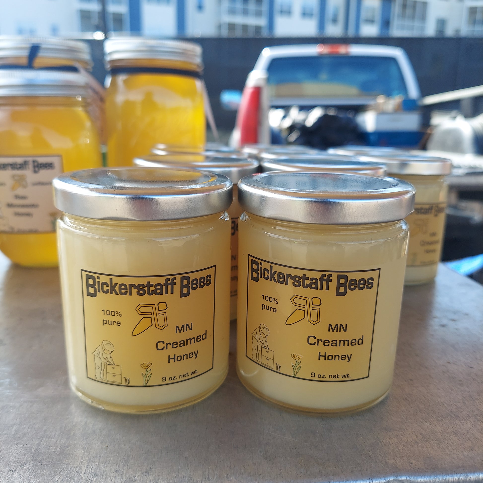 Minnesota Creamed Honey at the Farmers Market
