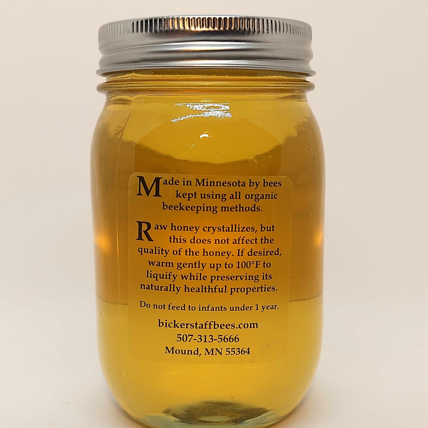 Wildflower Honey Pint Honey Label