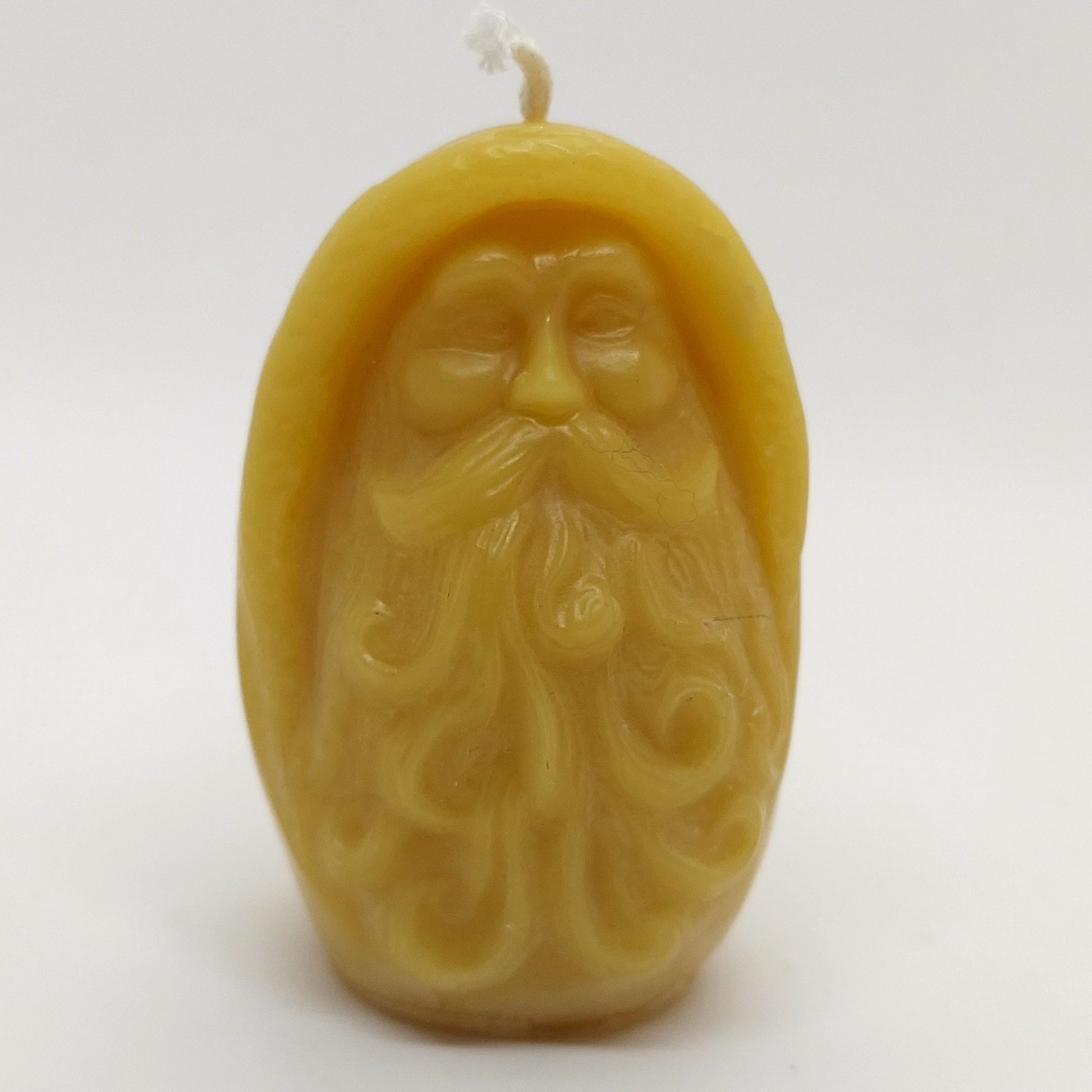 Old Man Winter Beeswax Candle